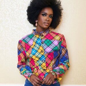 Sassy Jones Grace Peplum Blazer